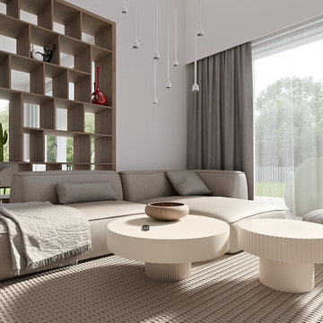 Modbarn house interior