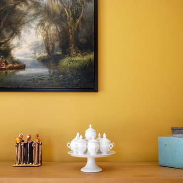 Oser la couleur pour une maison familiale