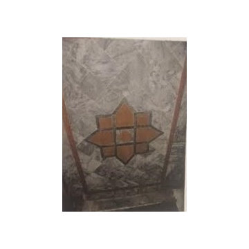 Ent Lobby Geometric Floor Designs in marble