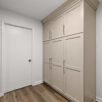 Showplace EVO Frameless Kitchen & Mudroom Pantries in Lancaster Light Mocha