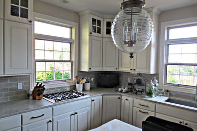 Transitional kitchen photo in Wichita