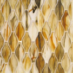 Silhouette glass tile mosaic by Hirsch - Mosaic Tile