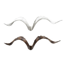 Faux Catalina Goat Horns - Decorative Objects And Figurines