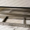 36"x12"x2.0" Brushed Stainless Steel Floating Shelf