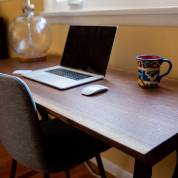 Live Edge Black Walnut Desk