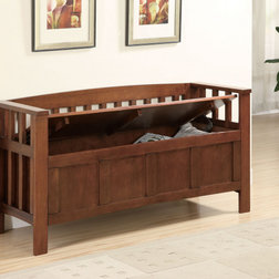 Traditional Accent And Storage Benches by GwG Outlet