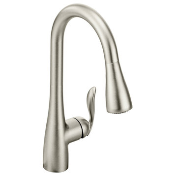 Moen Arbor One-Handle High Arc Pulldown Kitchen Faucet, Spot Resist Stainless