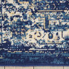 Nourison Grafix 5'3" x 7'3" Navy Blue Vintage Indoor Area Rug