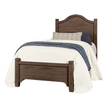 740-338 Vaughan Bassett Furniture Bungalow - Folkstone Twin Arch Bed