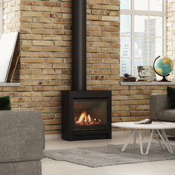 Escea - FS730 Freestanding Gas Fireplace - Indoor Fireplaces