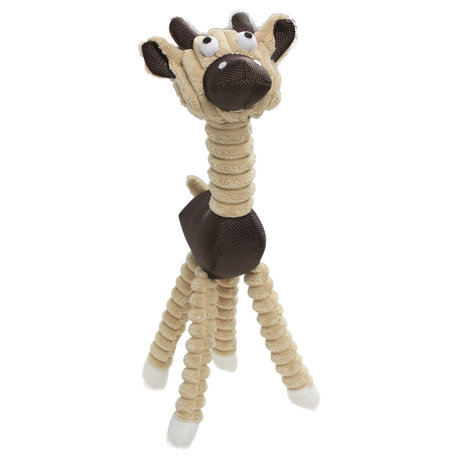Jute And Rope Giraffe Pet Toy, Brown