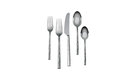 5-Piece Vera Wang Hammered 18/10 Stainless Flatware