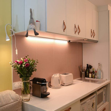 Optimisation et modernisation d’un studio de 16 m² à Paris 17ème