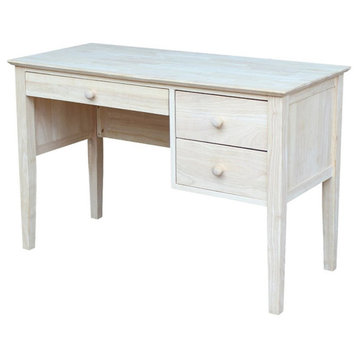 International Concepts Brooklyn Unfinished Writing Desk