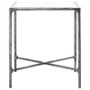 Safavieh Couture Jessa Forged Metal Square End Table, Silver