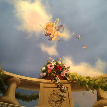 Grand entry hall dome and ceiling