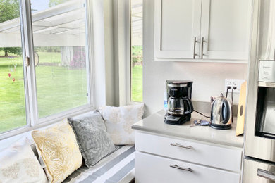 Inspiration for a craftsman kitchen remodel in Seattle