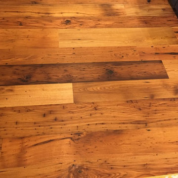 8-12 Inch Wide Vintage American Wormy Chestnut Flooring