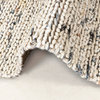 Handmade Flatwoven Jute Rug by Tufty Home, Bleach / Grey, 2.5x9