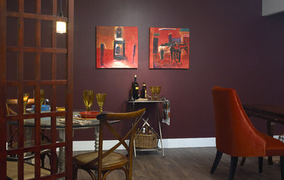 Eggplant Purple Makes Rooms Rich