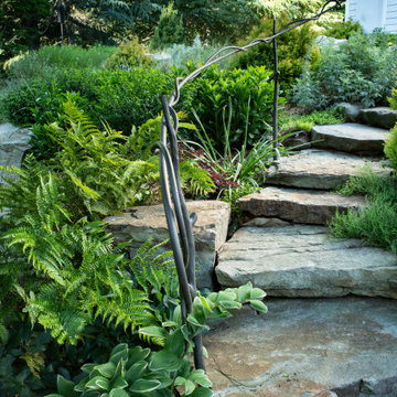 Backyard garden sanctuary