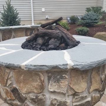 Gas Fed Fire Pit