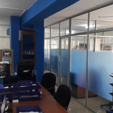 Glass Office partition