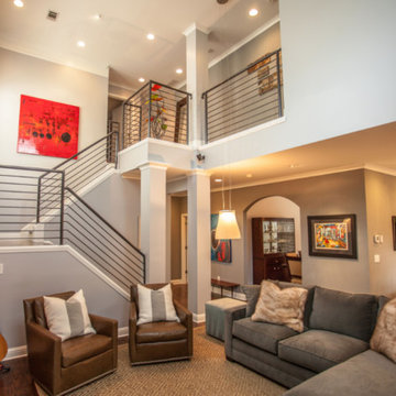 Open Two Story Family Room