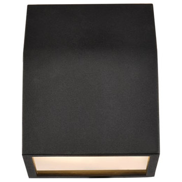 Raine Integrated LED Wall Sconce, Black
