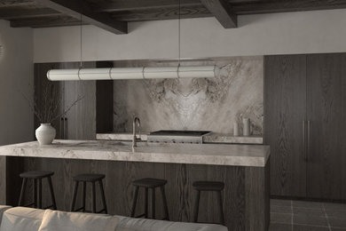 Kitchen - transitional kitchen idea in Phoenix
