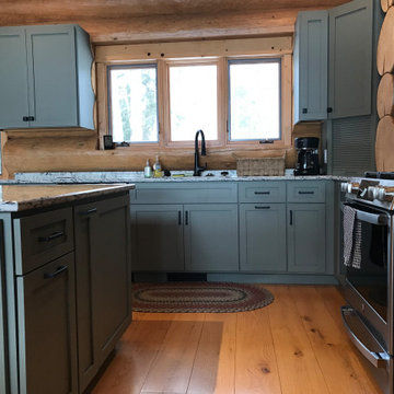 Log Home Kitchen Remodel