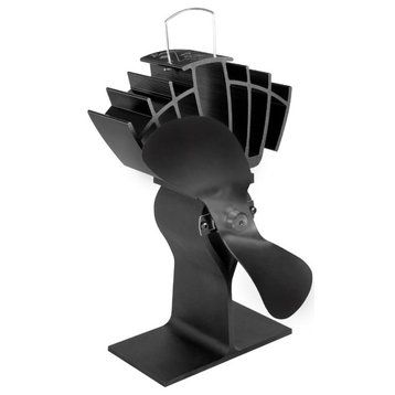 Caframo Ecofan Ultrair Wood Stove Fan, 125 CFM, Black