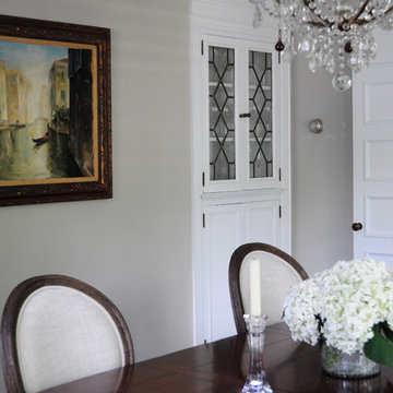 Polished Neutral Dining Room: Before & After