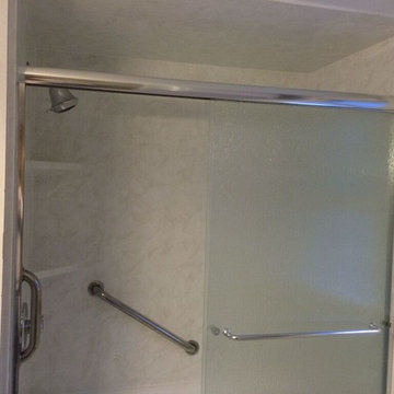 Seated Shower Base Install, Saratoga Springs NY