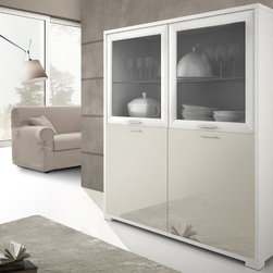 Modern Italian Highboard JA-1073 - $1,149.00 - Buffets And Sideboards