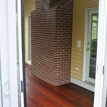 Screen Porch to Sunroom Conversion
