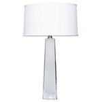 Elk Home - Elk Home 729 Crystal - One Light Table Lamp - Crystal One Light Ta Clear White Fabric S