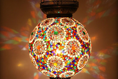 Turkish Style Mosaic Pendant Lamp 35cm