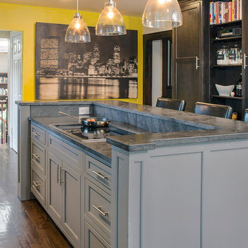 Graphite and Grey Kitchen