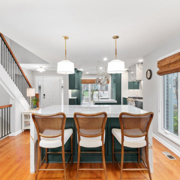 Chapel Cross Way Kitchen, Main Level, and Basement