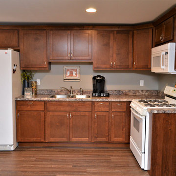 Wheatfield, IN. Haas Lifestyle Collection. White Maple Kitchen