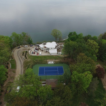 Backyard Tennis Court