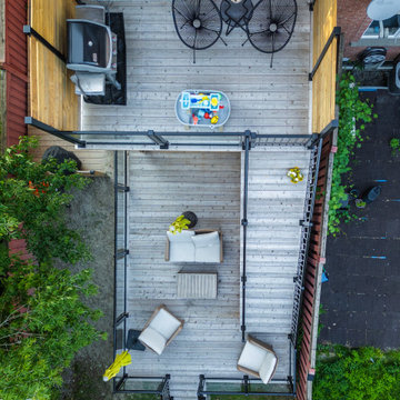 Multi-Level Composite Deck & Outdoor Living Space