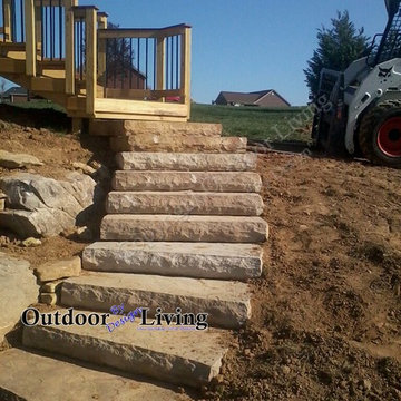 Walkway & Step Ideas for your Kentucky Patio & Landscape