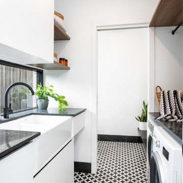 Petersham Federation Transformation - walk through laundry