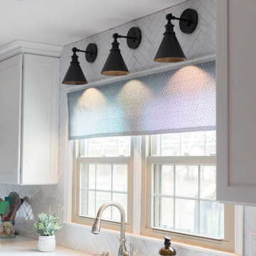 Transitional Family Kitchen