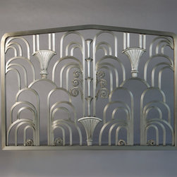 Art-Deco Fireplace Screen - Fireplace Screens