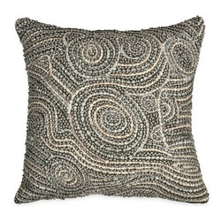 Donna Karan Fuse Beaded Decorative Pillow, 12" x 12" - Bloomingdales.com - Products