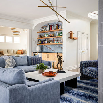 LIVING ROOM, BAR, FAMILY ROOM