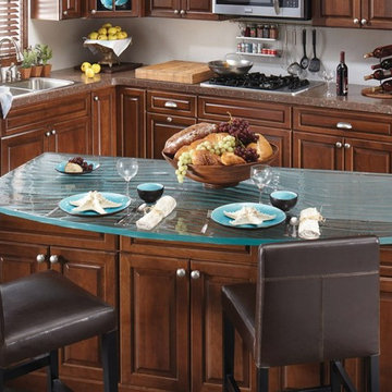 Glass Countertops for Kitchens